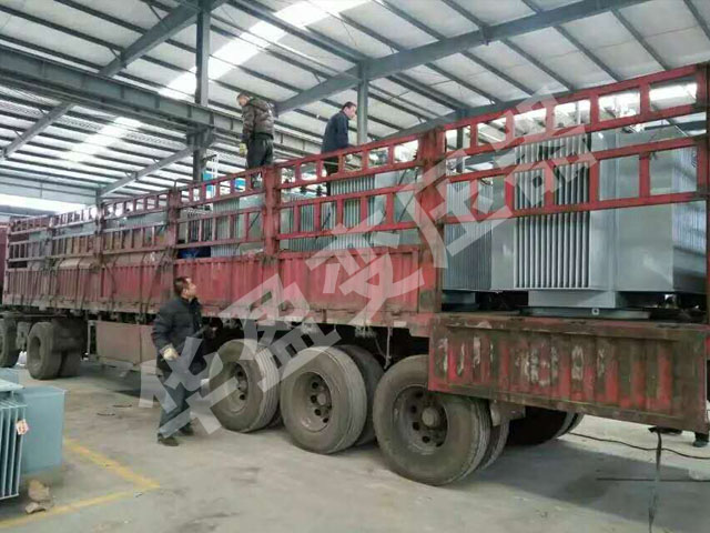 宣城非晶合金变压器发货现场